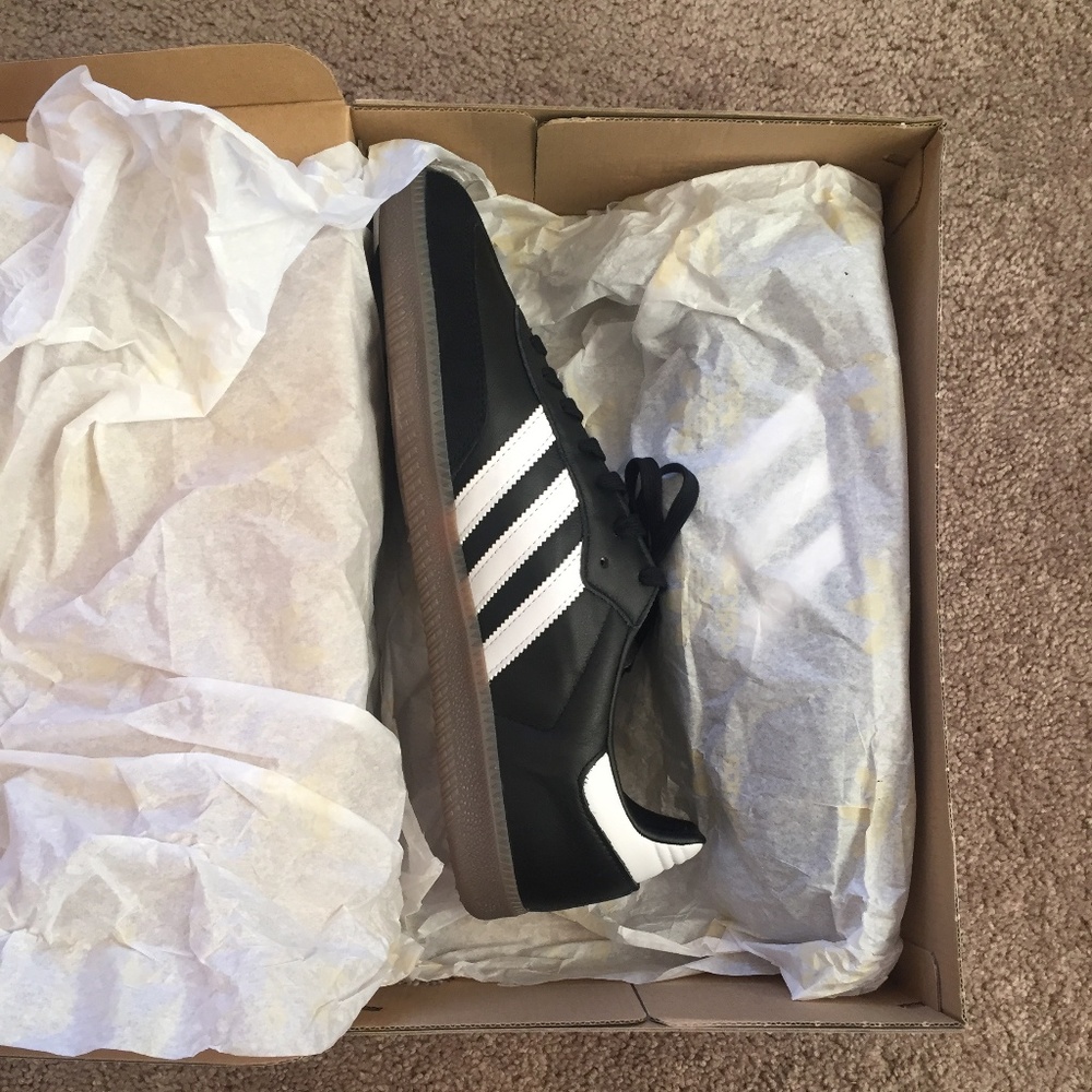 Adidas Samba OG Shoes BLACK (mens size 12)